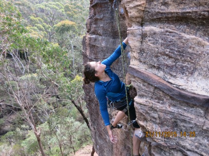 Vankate on the Ancient Mariner at Boronia Point in the Blue Mountains